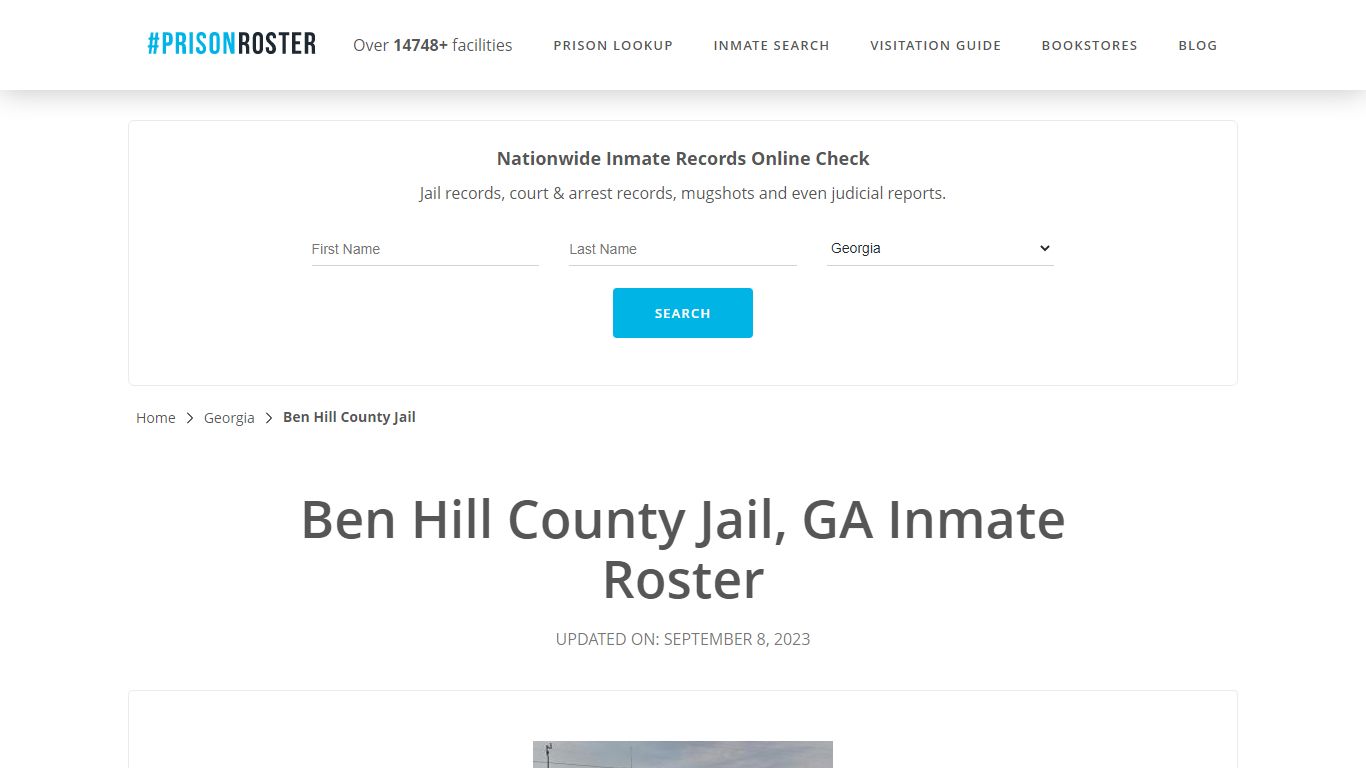 Ben Hill County Jail, GA Inmate Roster - Prisonroster